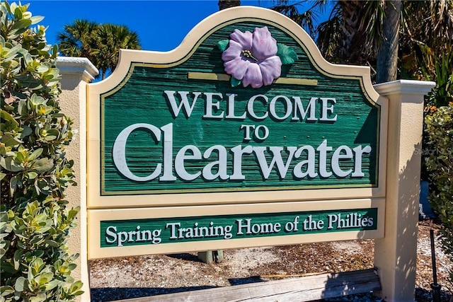 1390 Gulf Blvd Unit Ph-5, Clearwater, FL 33767 - view of community / neighborhood sign