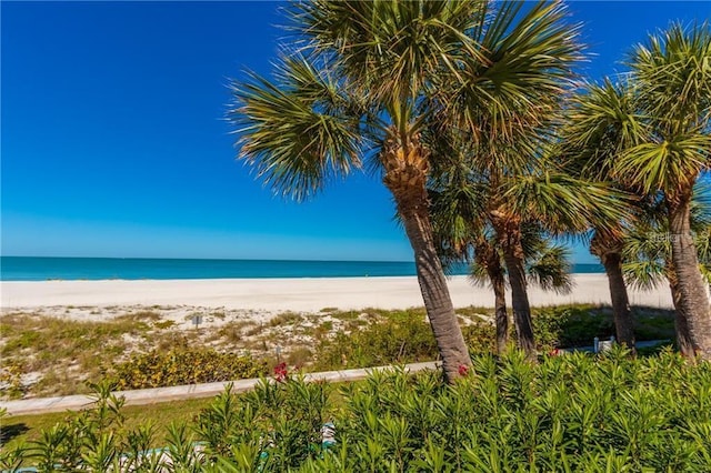 1390 Gulf Blvd Unit Ph-5, Clearwater, FL 33767 - water view featuring local beach