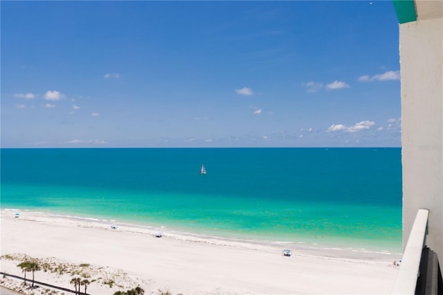 1390 Gulf Blvd Unit Ph-5, Clearwater, FL 33767 - water view featuring local beach