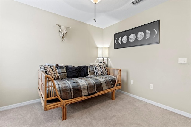 11871 Crestridge Loop, Trinity, FL 34655 - living area with baseboards, visible vents, and carpet