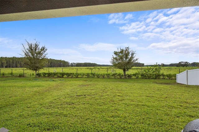 11871 Crestridge Loop, Trinity, FL 34655 - view of yard featuring fence and a rural view