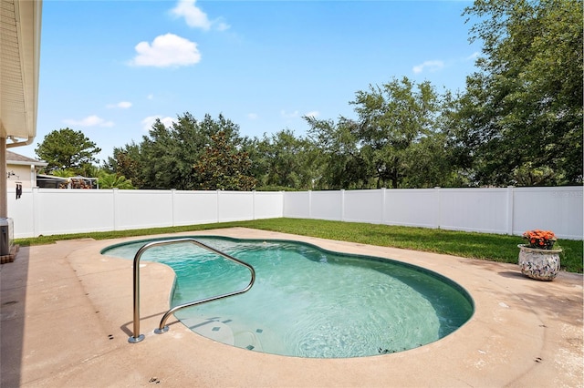 11845 Newberry Grove Loop, Riverview, FL 33579 - view of pool with a patio and a fenced backyard
