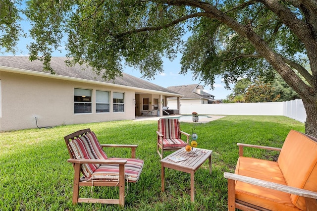11845 Newberry Grove Loop, Riverview, FL 33579 - view of yard with a patio