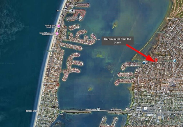 209 Rosery Rd, Belleair, FL 33756 - map of property location