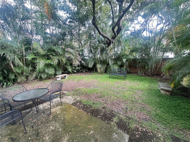122 19th Ave N, Saint Petersburg, FL 33704 - view of yard with a fenced backyard and a patio area