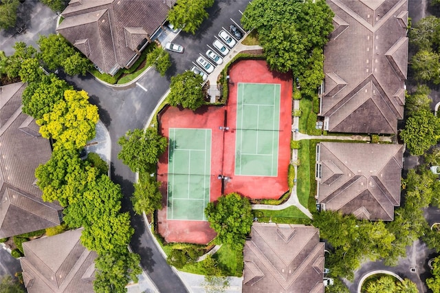 aerial view