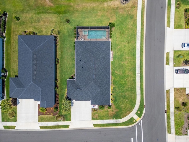 5828 Clairwood Ct, Palmetto, FL 34221 - bird's eye view of a pool area