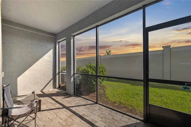 2529 Arbor Wind Dr, Lutz, FL 33558 - unfurnished sunroom featuring healthy amount of natural light