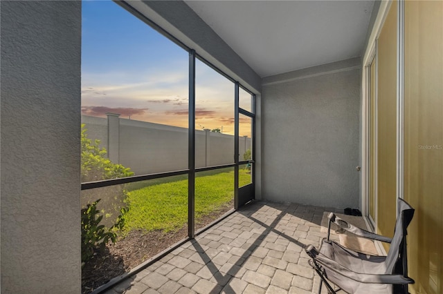 2529 Arbor Wind Dr, Lutz, FL 33558 - view of unfurnished sunroom
