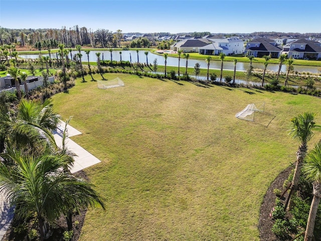 34084 Torrent Ln, Wesley Chapel, FL 33543 - aerial view of residential area featuring a large body of water