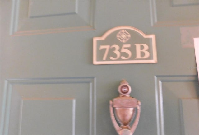 view of details