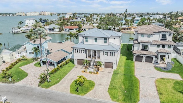 16025 Redington Dr, Redington Beach, FL 33708 - aerial view of residential area featuring a large body of water