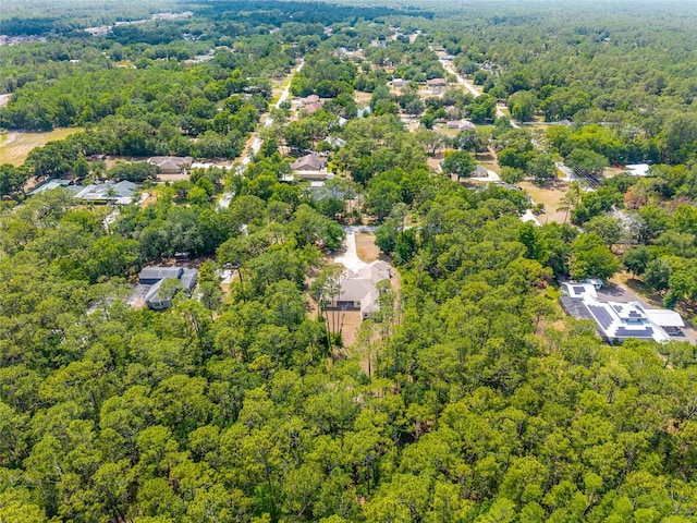 7340 W Dr, Wesley Chapel, FL 33544 - drone / aerial view with a forest view