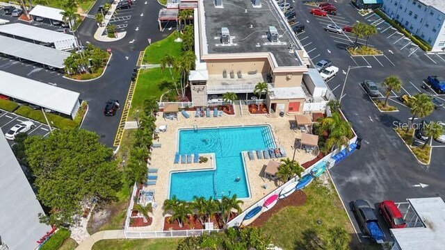 5925 Shore Blvd S Unit 602, Gulfport, FL 33707 - drone / aerial view