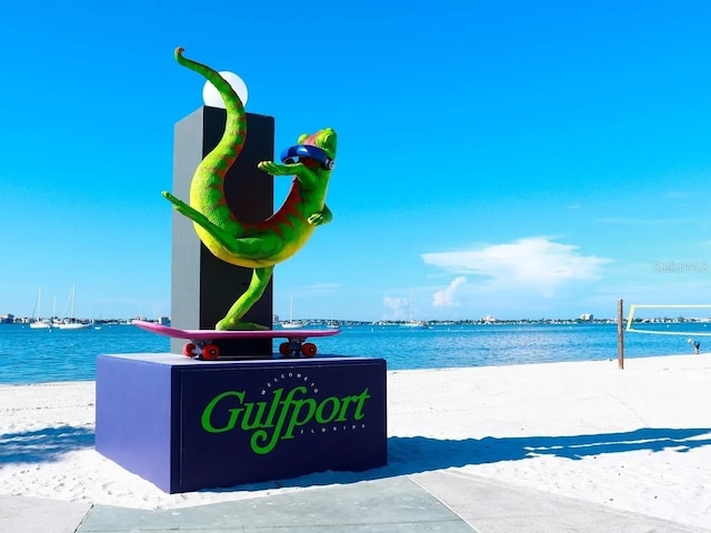 5925 Shore Blvd S Unit 602, Gulfport, FL 33707 - view of property's community featuring a water view
