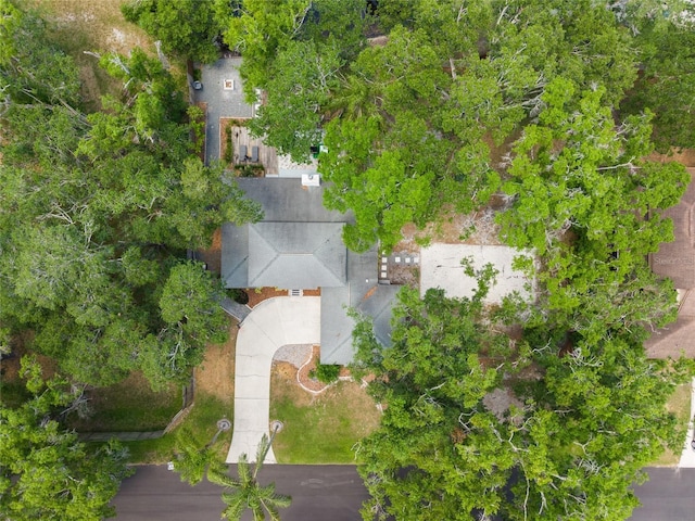 aerial view