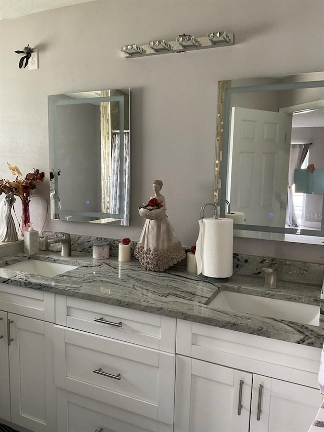 11727 Spanish Lake Dr, Tampa, FL 33635 - bathroom with a sink and double vanity