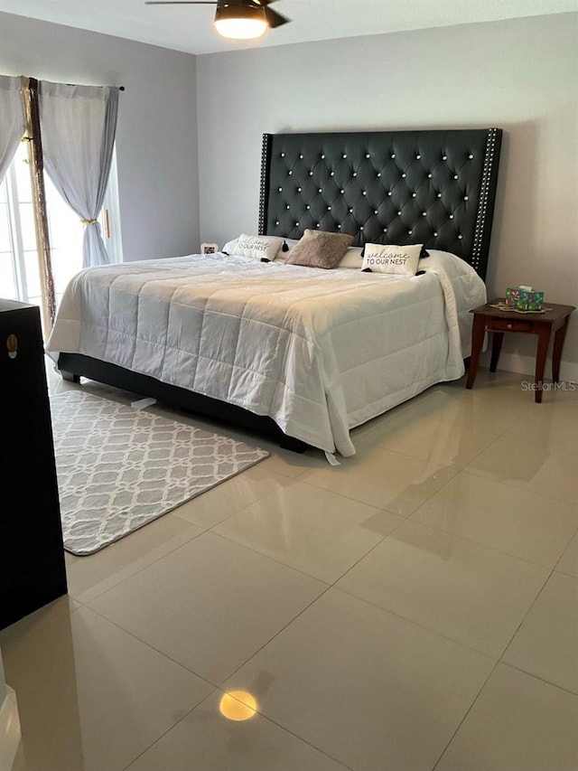 11727 Spanish Lake Dr, Tampa, FL 33635 - bedroom featuring light tile patterned floors