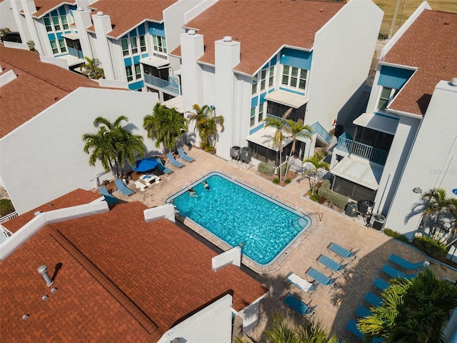 337 Rex Pl Unit G, Madeira Beach, FL 33708 - view of community pool