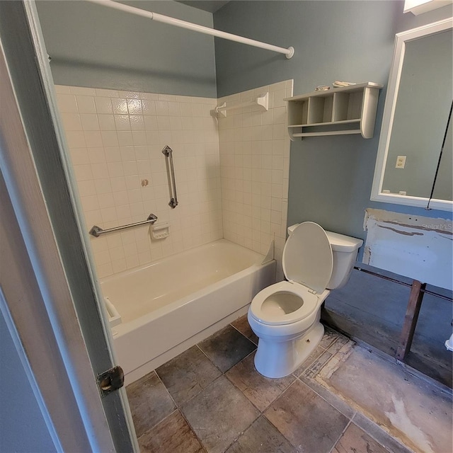 1234 11th Cir SE, Largo, FL 33771 - full bathroom with toilet and washtub / shower combination
