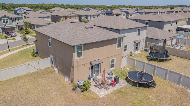 birds eye view of property featuring a residential view