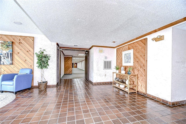 building lobby with visible vents