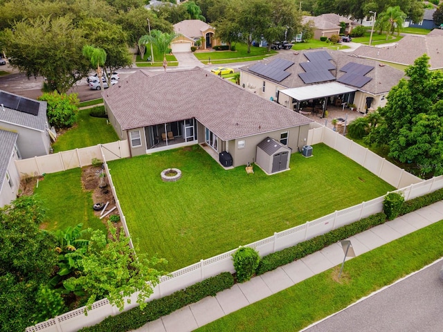 aerial view