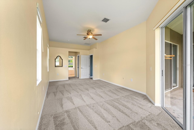 2808 Abbey Grove Dr, Valrico, FL 33594 - carpeted spare room featuring ceiling fan and baseboards