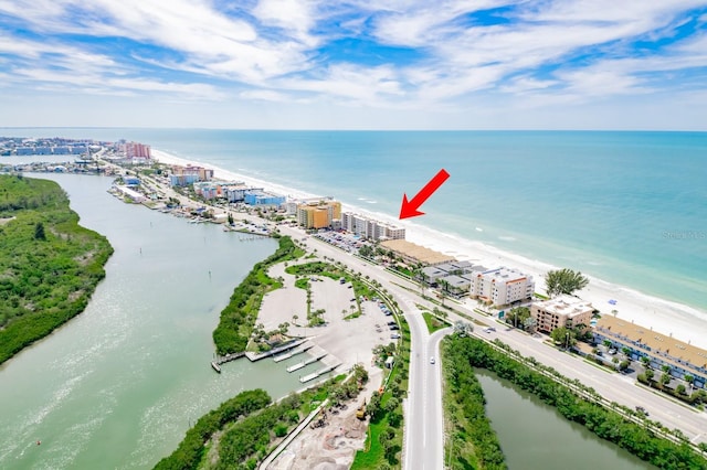 18650 Gulf Blvd Unit 203, Indian Shores, FL 33785 - view of urban area with a large body of water