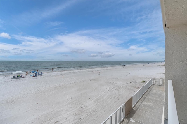 18650 Gulf Blvd Unit 203, Indian Shores, FL 33785 - water view featuring local beach