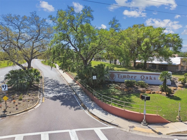 8531 Woodcrest Dr, Port Richey, FL 34668 - view of community sign