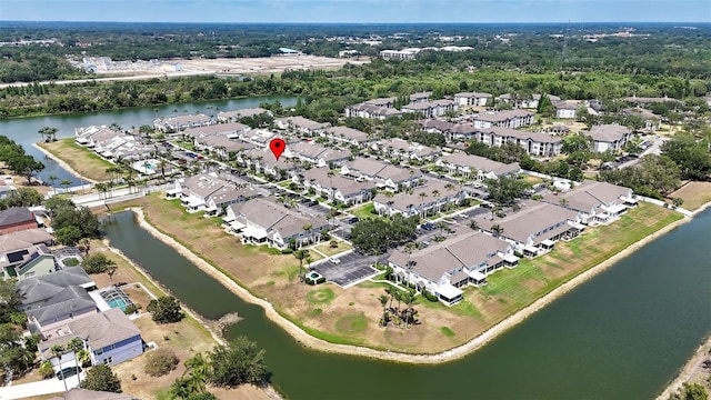 732 Kensington Lake Cir, Brandon, FL 33511 - view of property location featuring a nearby body of water and nearby suburban area