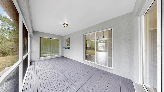 2675 Cherokee St, North Port, FL 34286 - view of unfurnished sunroom