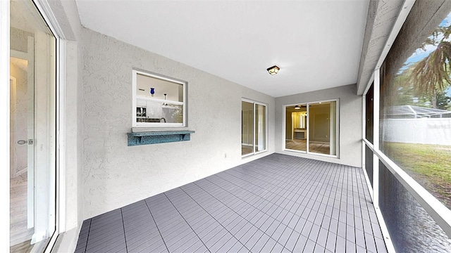 2675 Cherokee St, North Port, FL 34286 - view of unfurnished sunroom