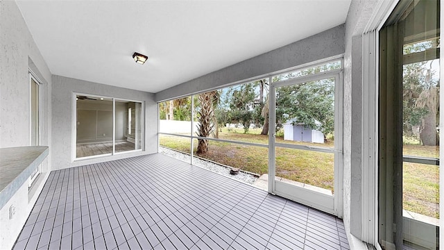 2675 Cherokee St, North Port, FL 34286 - view of unfurnished sunroom
