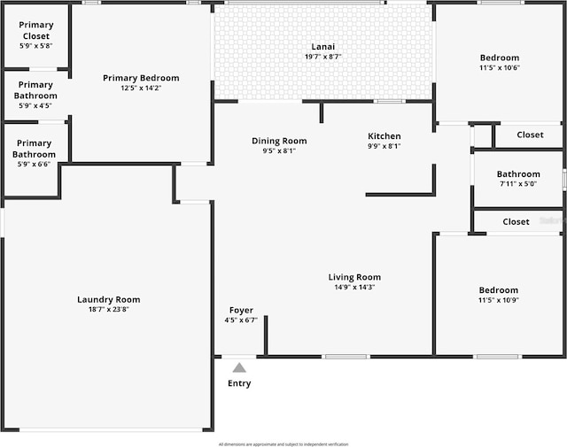 2675 Cherokee St, North Port, FL 34286 - property floor plan
