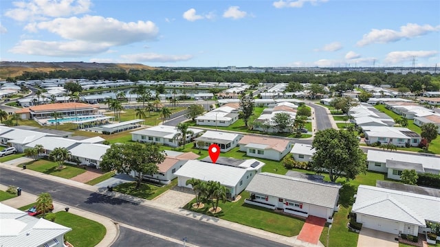 9743 36th Way N Unit 4, Pinellas Park, FL 33782 - aerial perspective of suburban area