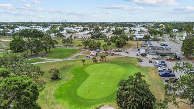 9743 36th Way N Unit 4, Pinellas Park, FL 33782 - aerial view of residential area with a local golf course