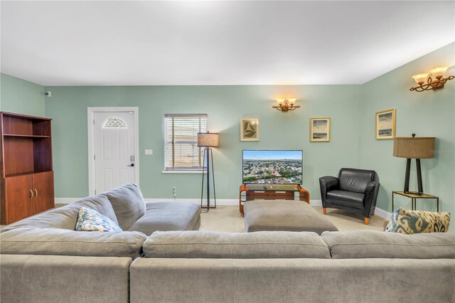 6515 Dimarco Rd, Tampa, FL 33634 - living room with baseboards