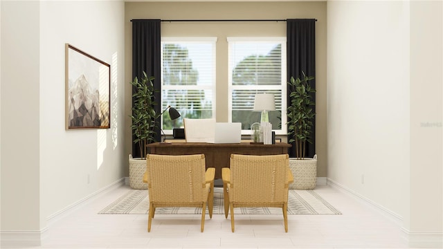 6837 E 115th St, Palmetto, FL 34221 - dining area with baseboards