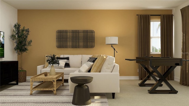 6837 E 115th St, Palmetto, FL 34221 - sitting room with carpet flooring and baseboards
