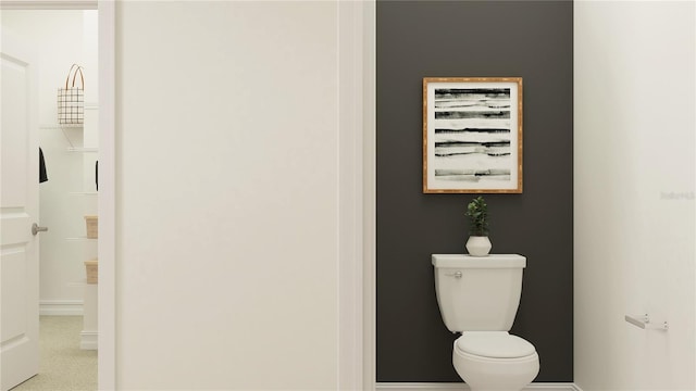 6837 E 115th St, Palmetto, FL 34221 - bathroom featuring toilet and baseboards