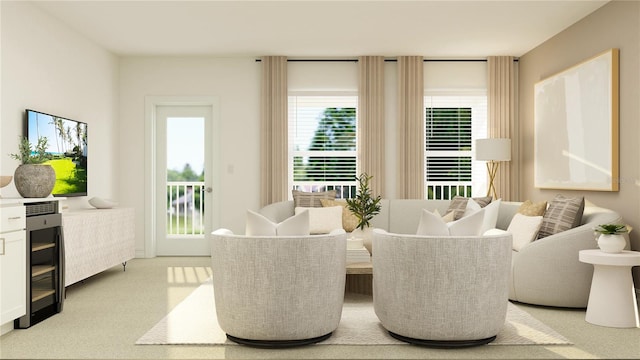 6909 E 116th Ct, Palmetto, FL 34221 - dining space featuring light colored carpet