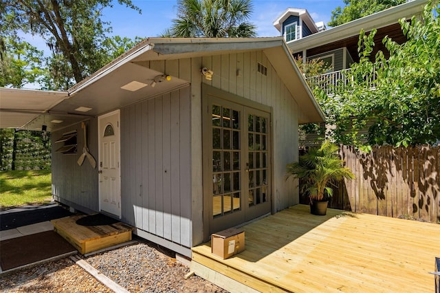 5421 Gay St, Weeki Wachee, FL 34607 - view of outdoor structure