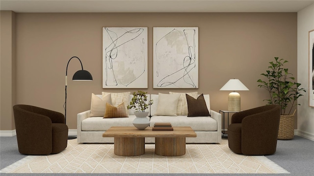 6905 E 116th Ct, Palmetto, FL 34221 - living area featuring baseboards