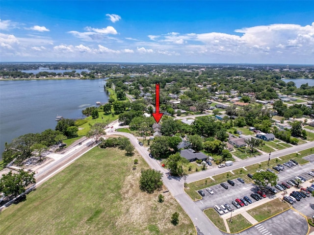 800 W Lake Elbert Dr NE, Winter Haven, FL 33881 - drone / aerial view of a large body of water