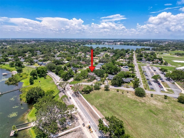 800 W Lake Elbert Dr NE, Winter Haven, FL 33881 - bird's eye view of a large body of water