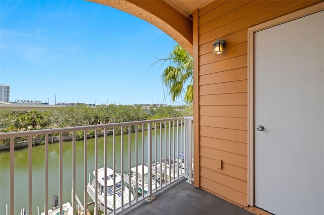 5000 Culbreath Key Way Unit 8-319, Tampa, FL 33611 - balcony with a water view