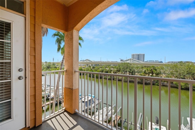 5000 Culbreath Key Way Unit 8-319, Tampa, FL 33611 - balcony with a water view