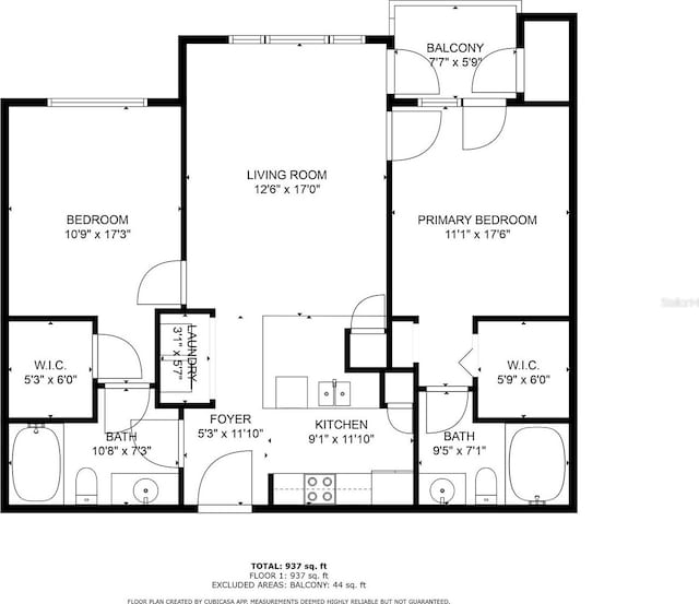 5000 Culbreath Key Way Unit 8-319, Tampa, FL 33611 - property floor plan